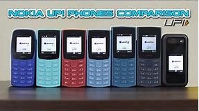 All Nokia UPI Feature Phones | Nokia UPI phones comparison