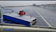New Solar Panel Cleaning Equipment - Solar Panel Cleaning Machine For Roof Top Solar Photovoltaics