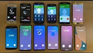 My 12 Samsung Galaxy S1-S21 Incoming Call Collection