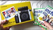 Fujifilm Instax Wide 300 Instant Polaroid Camera Unboxing