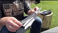 DULL to SHARP | How to sharpen a dull knife using a Sharpens Best knife sharpener ￼