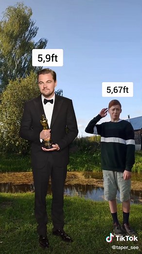 How Tall is Leonardo DiCaprio? Tony Stark Height Comparison