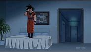 Goku's instant transmission to Bulma's Bedroom English Dub