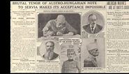 23rd July 1914: Austria-Hungary presents ultimatum to Serbia