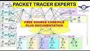 FREE Cisco Packet Tracer Projects with Source Code/Files Plus Documentation | Networking Projects