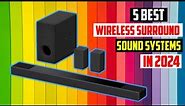 ✅ TOP 5 best wireless surround sound systems in 2024 | 5 best wireless surround sound systems