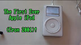 The First Ever Apple iPod (2001)