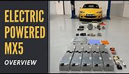 Electric Mazda MX5 Miata Eunos EV Car Conversion - Overview kit