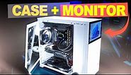 PC CASE with Integrated MONITOR — JONSBO D41 SCREEN