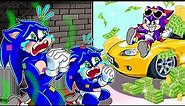 The Rich Life Of Shadow BB and The Poor Life Of The Sonic BB Family | Sonic Adventures