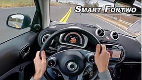The Smart Car is Completely Underrated - 2017 Fortwo POV Drive (Binaural Audio)