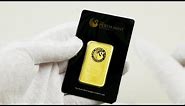 Australian Perth Mint 1 oz Gold Bar Unboxing!