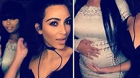 Kim Kardashian & Blac Chyna -- We're 2 Peas & a Baby Bump Again (VIDEO + PHOTO)