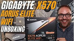 Gigabyte X570 Aorus Elite WiFi Gaming Motherboard Unboxing & Overview
