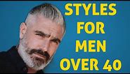 Best Styles for Men Over 40 Years Old | Fashion Men | Old Men Fashion