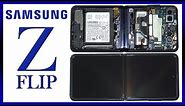 Samsung Galaxy Z Flip Disassembly Teardown Repair Video Review 2020