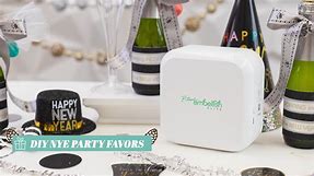 P-touch Embellish ELITE New Year's Eve Party Favors