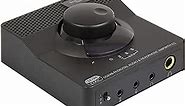 Syba Sonic 24bit 96KHz USB DAC Stereo Headphone Amplifier 2 Stage EQ Digital/Coaxial Output and RCA Output SD-DAC63116