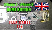 iPhone 7 Home Button Flex Cable Torn Fix / Touch ID Fix - xFix.co.uk