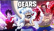 Luffy Gear 5 Vs Gear 4 Vs Gear 3 Vs Gear 2 ⚙️