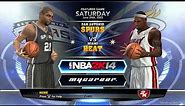 Intro & Main Menu - NBA 2K14 (Xbox 360)