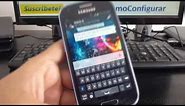 como agregar contactos a whatsapp de guatemala en samsung Galaxy S3 mini i8190 español Full HD