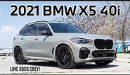 BMW X5 40i Lime Rock Grey Review 2021