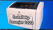 How to Install HP LaserJet 1022 Printer in Windows 10