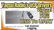 HOW TO INSTALL CP210X VIRTUAL COM PORT DRIVERS / YAESU RADIOS