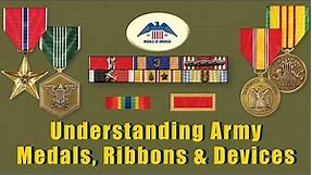 Army Decorations, Service Medals, Unit Awards, Ribbon Only Awards and Devices Differences Explained!