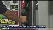 Gas prices rising again in Dallas-Fort Worth