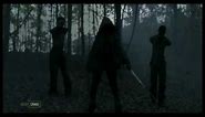The Walking Dead - Michonne Saves Andrea