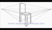 How to draw a chair in perspective - Things to Draw