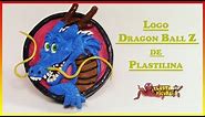 Como Hacer Logo de Dragon Ball Z de Plastilina/How To Make Dragon Ball Z Logo With Clay/Plasticine