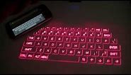 Magic Cube Laser Projection Holographic Keyboard Review: