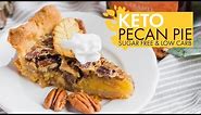 Tasty KETO Pecan Pie | Sugar Free Pie Recipe with NO Sugar Alcohols