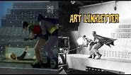Batman 1966 - Bat-climbing de-rotated window cameos