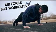 GET IN SHAPE FOR AIR FORCE BMT | Air Force PT Workouts