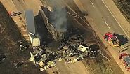Noble County I-35 Crash