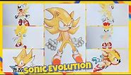 Drawing Super Sonic Evolution in Games