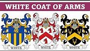 White Coat of Arms & Family Crest - Symbols, Bearers, History