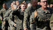 United States Army Rangers Recruits Demonstrate Skills - US Army Ranger School Graduation