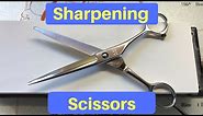 Sharpening Barber Scissors