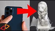 iPhone 12 Pro LIDAR Sensor - INCREDIBLE FAST 3D Scanner!