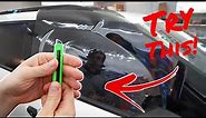 How to Hand Cut Door Window Tint for Beginners // FRONT and BACK