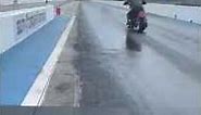 Honda CB750 F1 dragbike test pass. South Carolina Motorplex