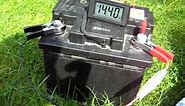 Charging a Car Battery with a Solar Panel and Charge Controller