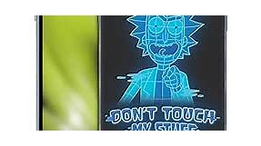 Head Case Designs Officially Licensed Rick and Morty Don't Touch My Stuff Season 5 Graphics Soft Gel Case Compatible with Apple iPhone 15