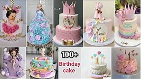 100+ First Birthday cake Ideas for baby girl | Baby girl 1st birthday cakes| birthday cake for girls