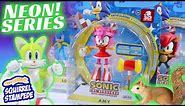 Sonic the Hedgehog Amy Rose and NEON Action Figures 30th Anniv. Series Review